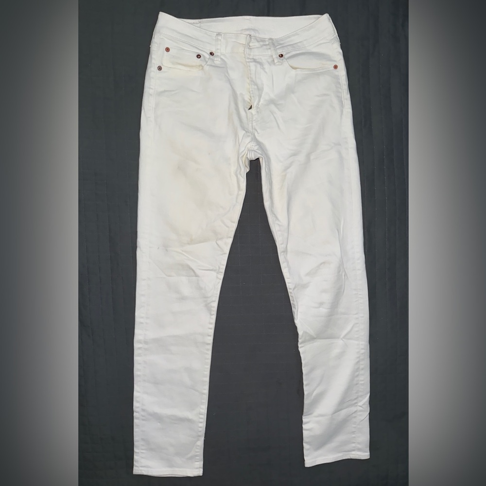 American Eagle Outfitters White Skinny Jeans
